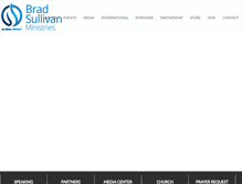 Tablet Screenshot of bradsullivan.org